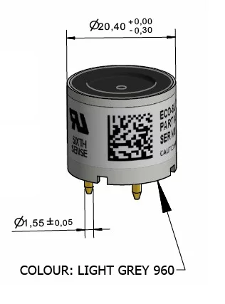 ECO-Sure (2e) CO Carbon Monoxide sensor, 0-500ppm CO